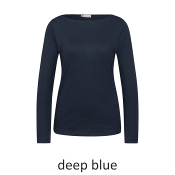 Street One Damen langarm Shirt Basic Lanea