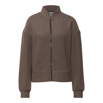 Preview: Street One Damen Sweatjacke mit Strukturmuster