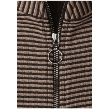 Preview: Street One Damen Sweatjacke mit Strukturmuster