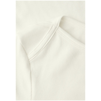 Street One Damen 3/4-Arm Shirt Basic Shirt Rippstruktur