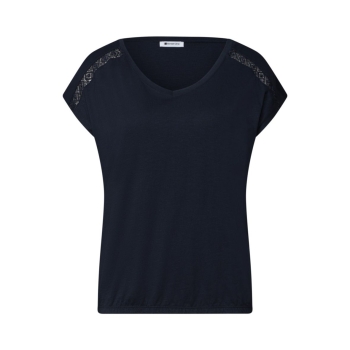 Preview: Street One Damen Shirt mit Häkeldetail