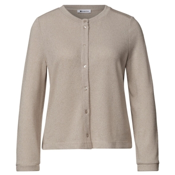 Preview: Street One Damen 3/4-Arm Jacke in Strick-Optik