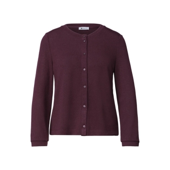 Preview: Street One Damen 3/4-Arm Jacke in Strick-Optik