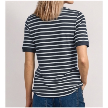 Preview: Street One Damen T-Shirt mit Boat Neck