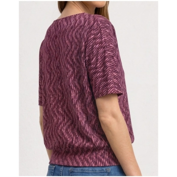 Preview: Street One Damen halbarm Shirt mit Boat Neck