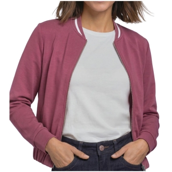 Street One Damen kurze Jacke im Silk-Look mit Zipper
