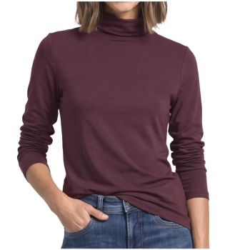 Street One Damen langarm Shirt mit Rollkragen