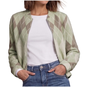 Street One Damen Blouson mit Karomuster