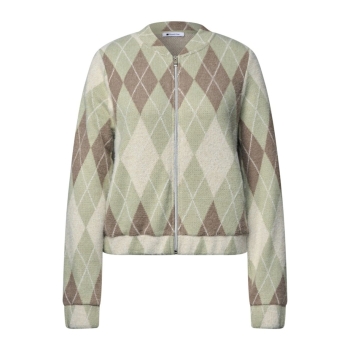Preview: Street One Damen Blouson mit Karomuster