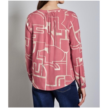 Street One Damen 1/1 Arm Bluse Bedruckte Tunika