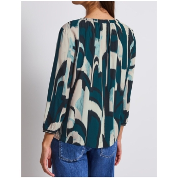 Preview: Street One Damen 3/4 Arm Bluse Ikat Tunika