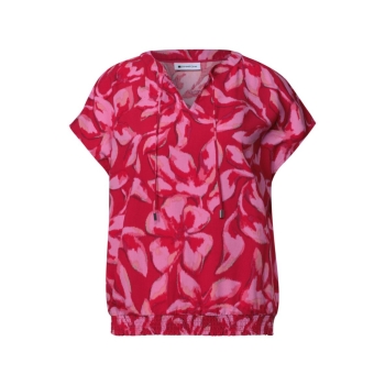 Preview: Street One Damen Blusenshirt mit Split Neck