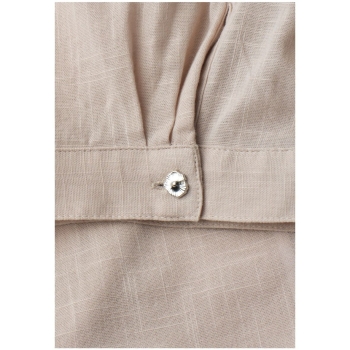 Preview: Street One Damen kurzarm Hemdbluse mit Kragen