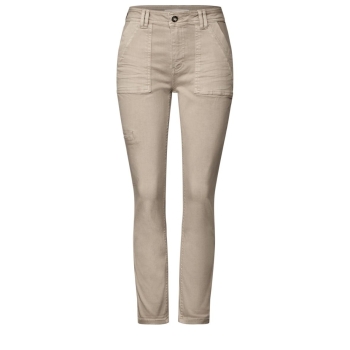 Preview: Street One Damen Jeans im Cargo-Look Mid Waist