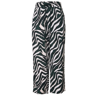 Street One Damen Hose Wide Leg Muster