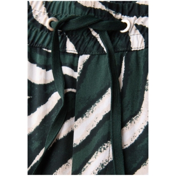 Street One Damen Hose Wide Leg Muster