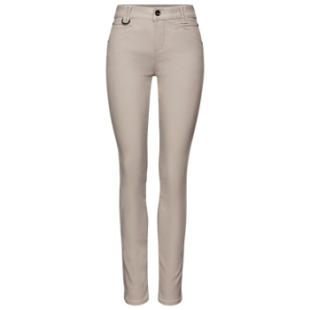 Street One Damen Hose Slim Fit Coated Hose
