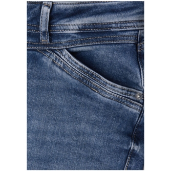 Preview: Street One Damen Jeans Loose Fit 5-Pocket-Style