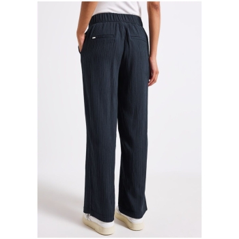 Preview: Street One Damen Strukturhose Wide Legs Crinkle Hose