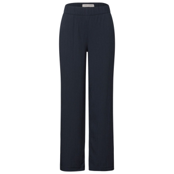 Preview: Street One Damen Strukturhose Wide Legs Crinkle Hose