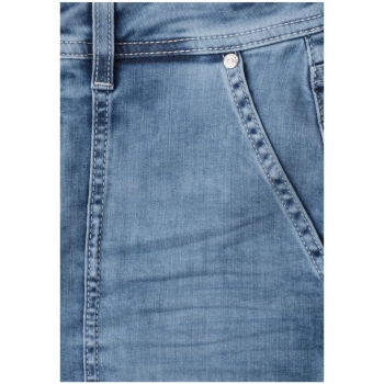 Preview: Street One Damen Jeansshorts Straight Leg Casual Fit