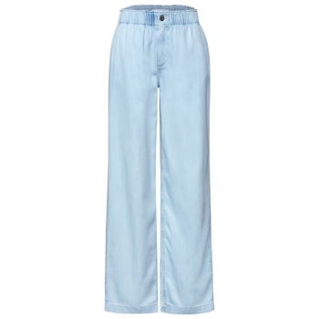 Preview: Street One Damen Jeans im Bleached-Look Wide Legs
