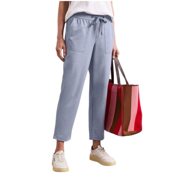 Street One Damen Stoffhose Slim Leg Loose Fit
