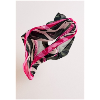 Preview: Street One Damen Loop mit Blätter-Muster Schlauchschal