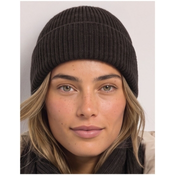 Preview: Street One Damen Beanie Melange-Look Strickmütze