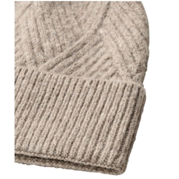 Preview: Street One Damen Beanie mit Strickmuster