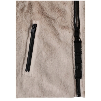 Preview: Cecil Damen kurze Jacke mit Softshelldetails Fake Fur