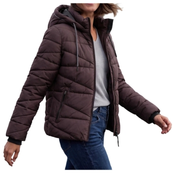 Cecil Damen Steppjacke mit Kapuze und Zipper