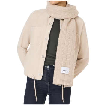 Cecil Damen Cordjacke mit Tunnelzug Overshirt-Style