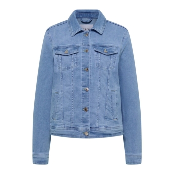 Preview: Cecil Damen Jeansjacke mit Brusttaschen Denim Casual