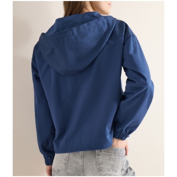 Preview: Cecil Damen Jacke Casual mit Kapuze