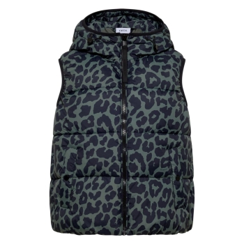 Preview: Cecil Damen Steppweste mit Kapuze und Taschen