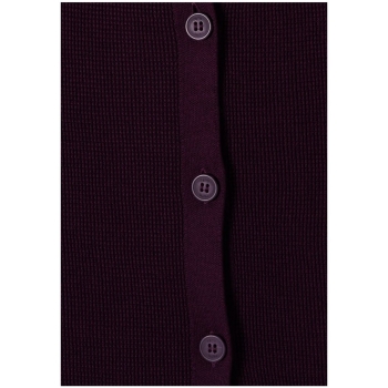 Cecil Damen Cardigan mit V-Neck und Struktur Strickjacke