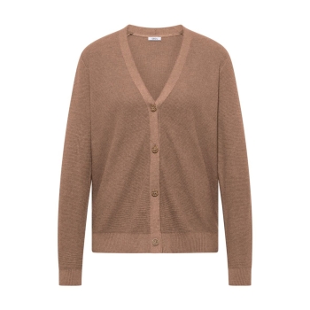 Preview: Cecil Damen Cardigan mit V-Neck und Struktur Strickjacke