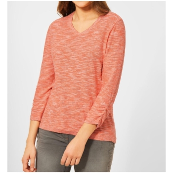 Cecil Damen Pullover 3/4 Arm Moulinegarn