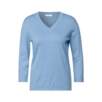 Cecil Damen 3/4 Arm Pullover V-Neck