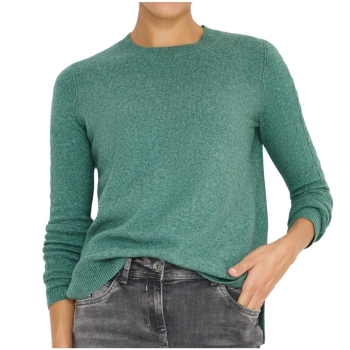 Cecil Damen Pullover mit Strickdetails