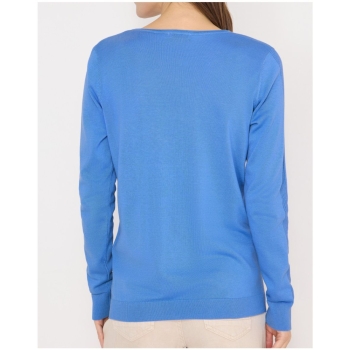 Preview: Cecil Damen Pullover Basic mit Rippbündchen