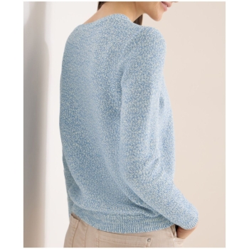 Preview: Cecil Damen Pullover Space Dye Grobstrick