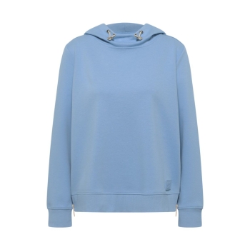 Preview: Cecil Damen Hoodie mit Zipper-Details