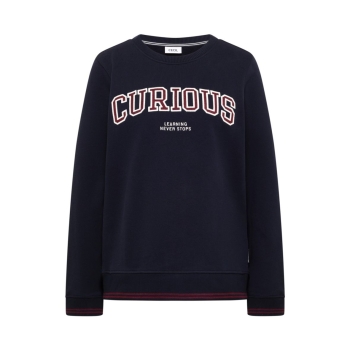 Preview: Cecil Damen langarm Sweatshirt mit Stickerei