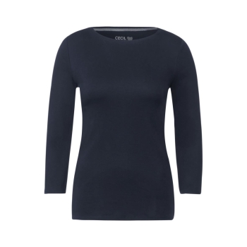 Cecil Damen Shirt Basic 3/4 Arm