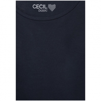 Cecil Damen Top Basic Unifarbe