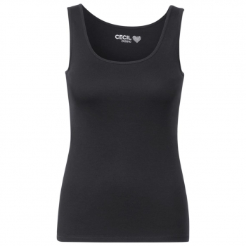 Cecil Damen Top Basic Unifarbe
