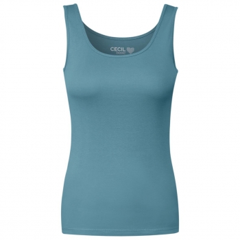 Cecil Damen Top Basic Unifarbe