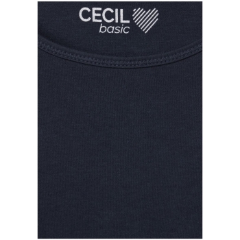 Cecil Damen Top Basic Unifarbe